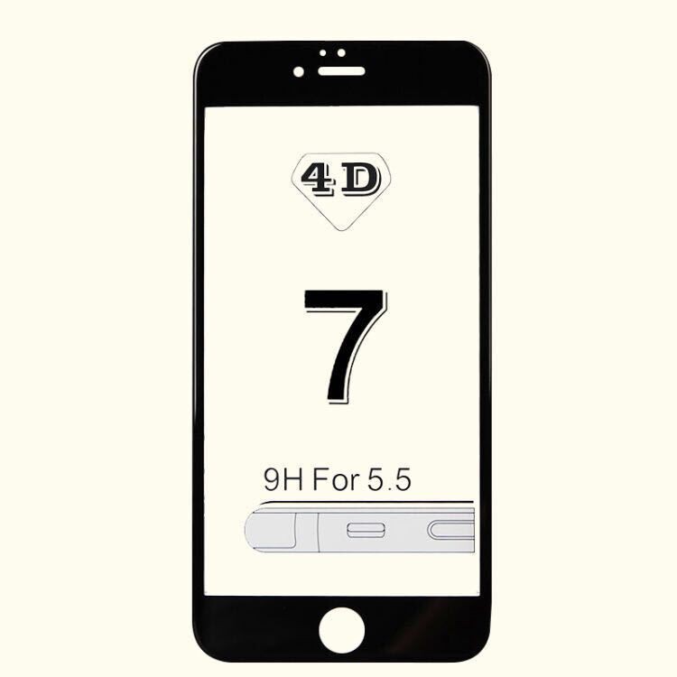 IPhone7 8 Bảo vệ màn hình phim kính cường lực 4D toàn màn hình