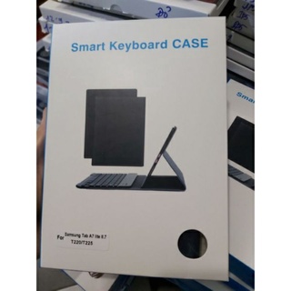 Kết nối bluetooth/bao da kèm bàn phím samsung tab a7 lite t220/t225 nhiều màu.