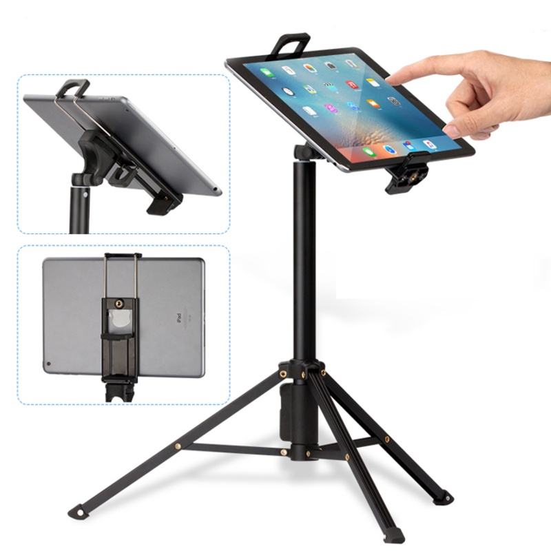 Kẹp Ipad/ Kẹp Máy Tính Bảng/ Điện Thoại 2in1 - Phụ kiện kẹp điện thoại và cả máy tính bảng