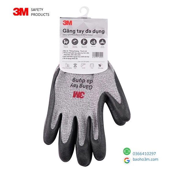 Găng tay đa dụng 3M - găng tay bảo hộ lao động cao cấp đa công dụng