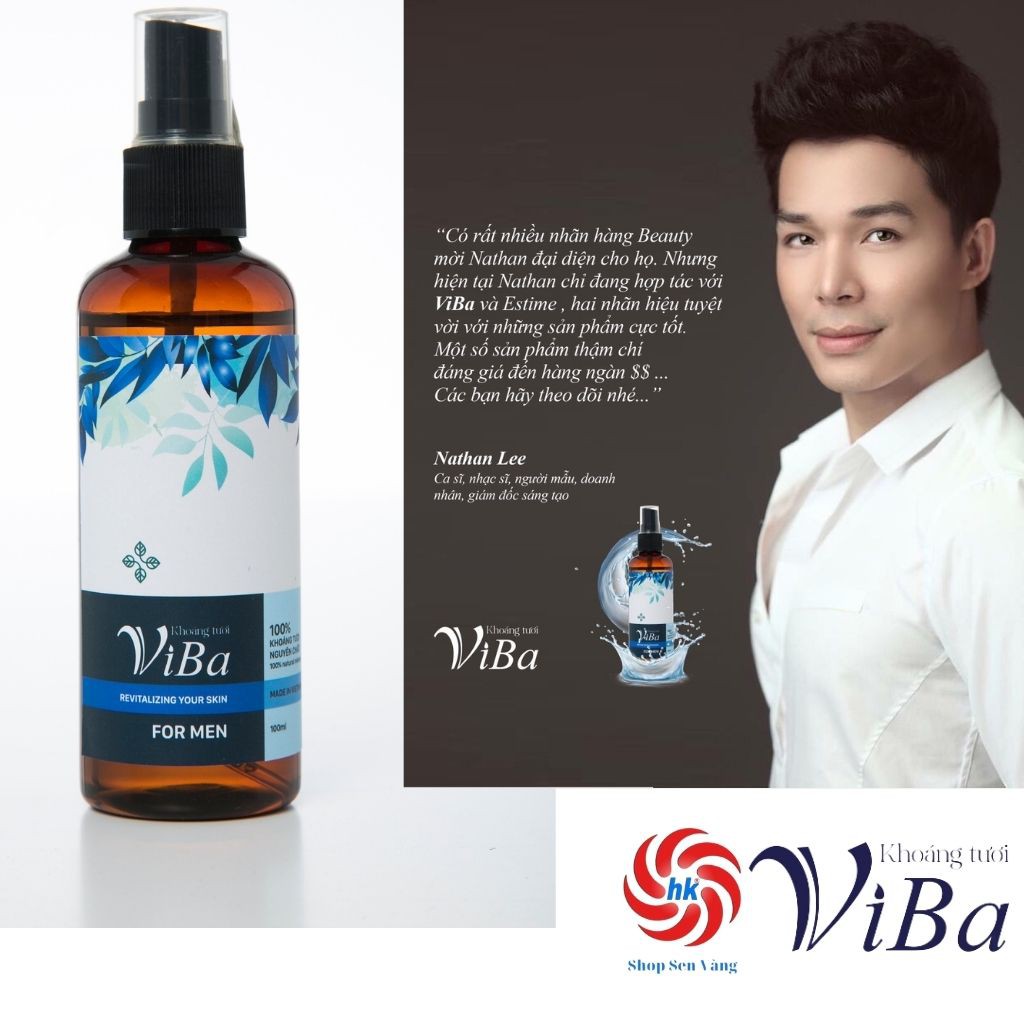 Combo Mentotal/ Xịt Khoáng Và Gel Rửa Mặt ViBa Dành  Cho Nam | BigBuy360 - bigbuy360.vn