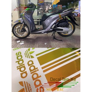 Tem CROM đổi màu theo góc nhìn dán được cho mọi loại xe(SH-vision-lead...)