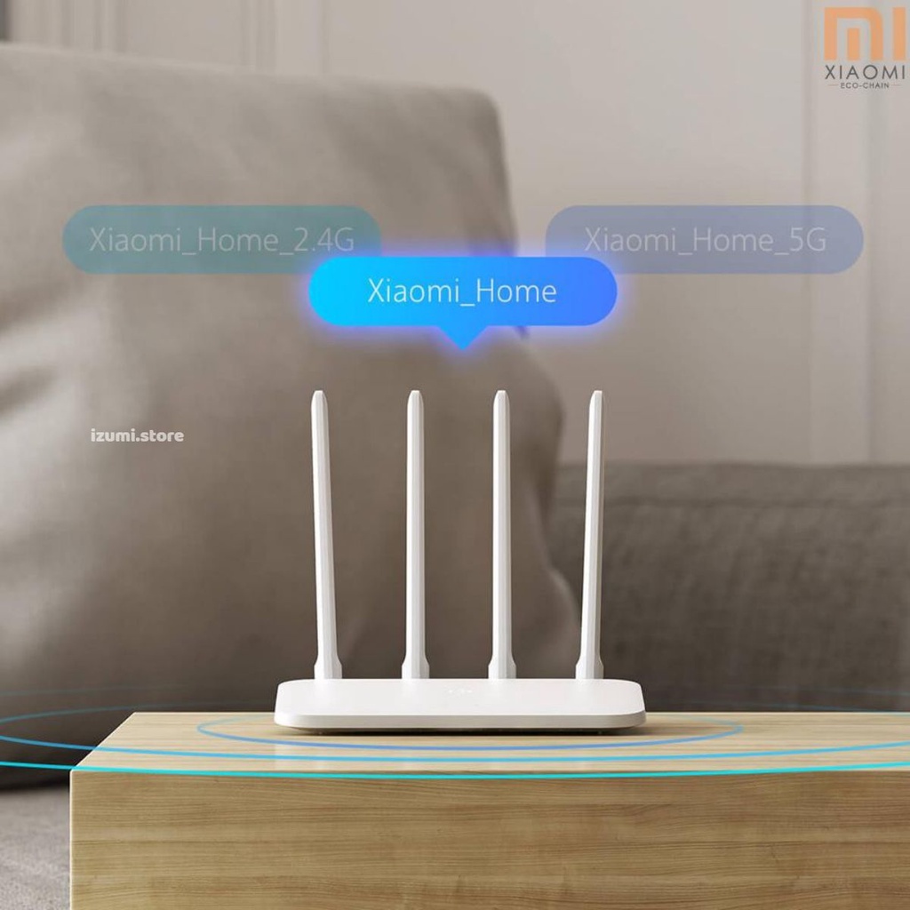 Bộ Phát Wifi R4AC - Mi Router 4A - Quốc Tế Tiếng Anh-BH 2 năm 1 đổi 1-Hàng Chính Hãng DGW