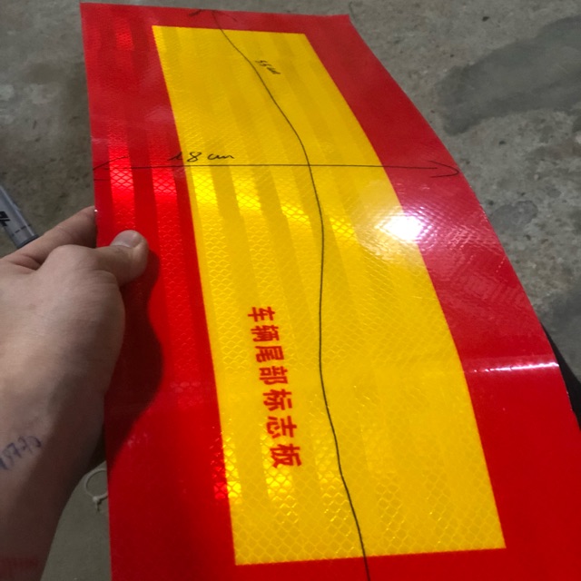 Sản phẩm gia đình làm: phản quang tấm to