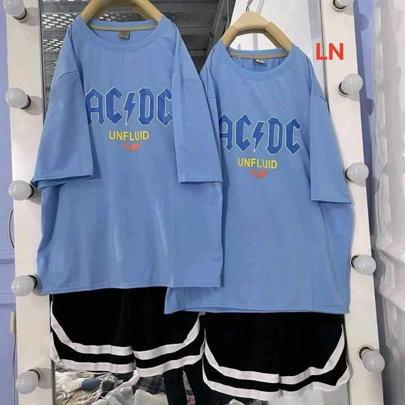 Sét áo ACDC và quần đùi V LN11