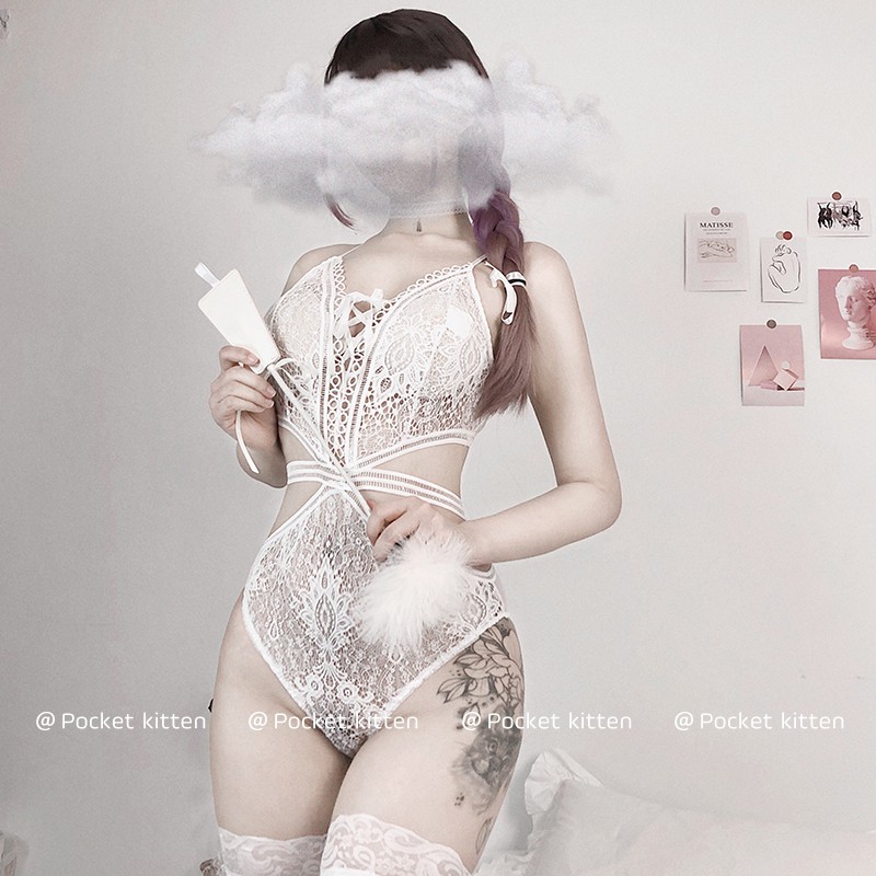 ♥️[Q11.HCM] ♥️  [Dưới 58kg] LL331 - Jumsuit ren chéo lưng sexy - cô chủ nhỏ chuyên sỉ