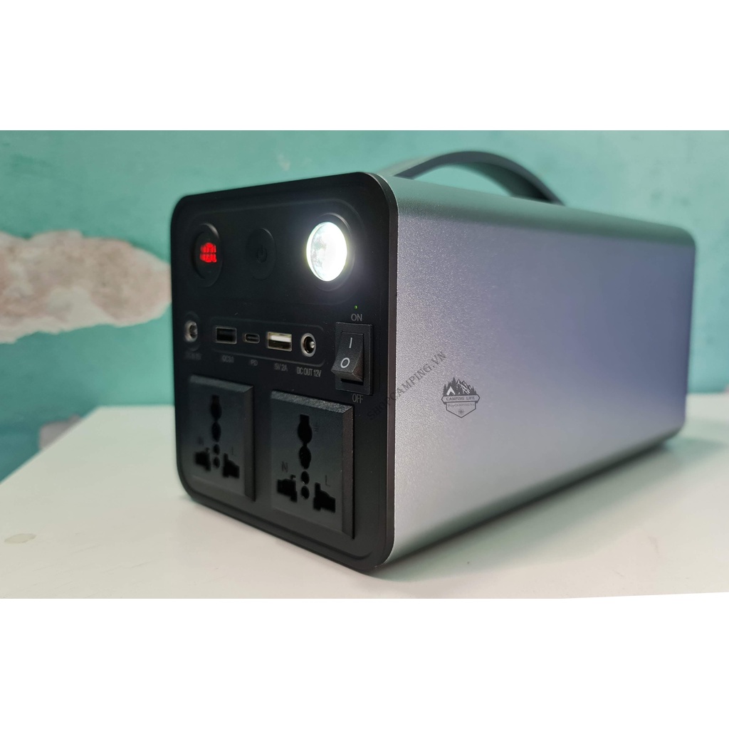 Trạm sạc, Pin sạc dự phòng 90000mAh Công suất 300W tích hợp inveter