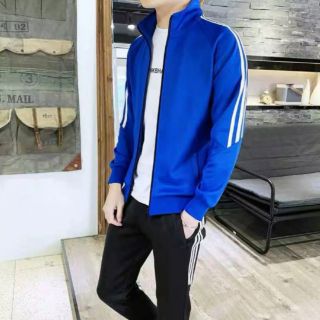 Áo khoác 3 sọc cổ đứng