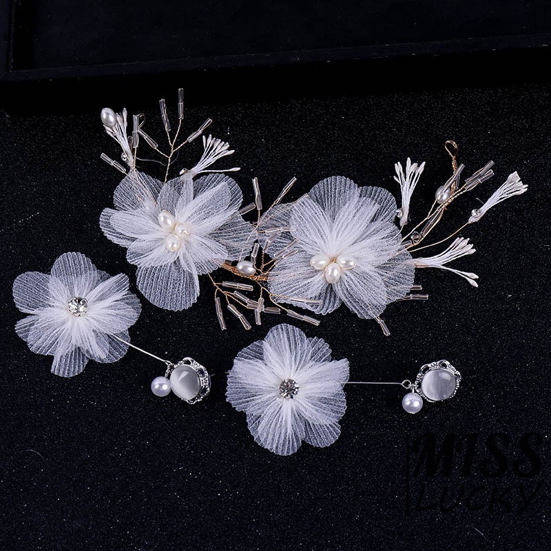 Phụ kiện cài tóc phong cách thanh lịch sang trọng cho nữ