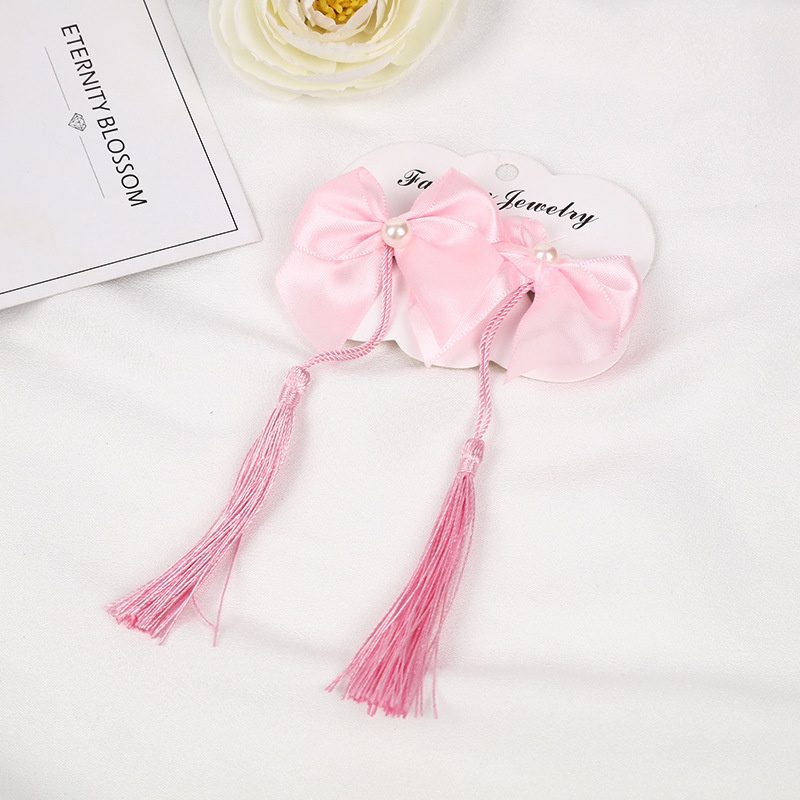 Set 2 Kẹp Tóc Nơ Trung Hoa Dễ Thương Cho Bé Gái