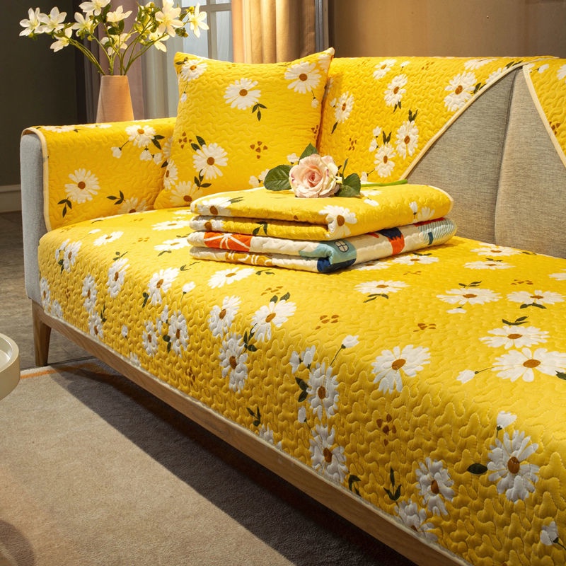Vỏ Bọc Đệm Ghế Sofa Bốn Mùa Thông Dụng Thời Trang Đơn Giản Chống Trượt Chống Bụi Hiện Đại