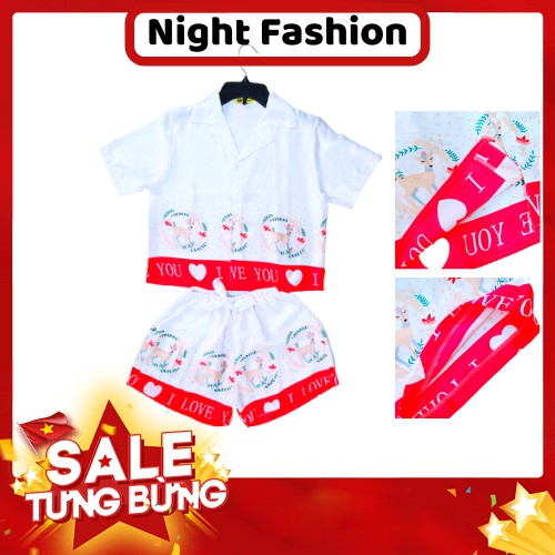 Bộ đồ pijama mặc ở nhà BAO ĐỔI TRẢ Chất vải satin thoáng mát mềm mại Thấm hút mồ hôi tạo nên vẻ sang trọng và thoải mái