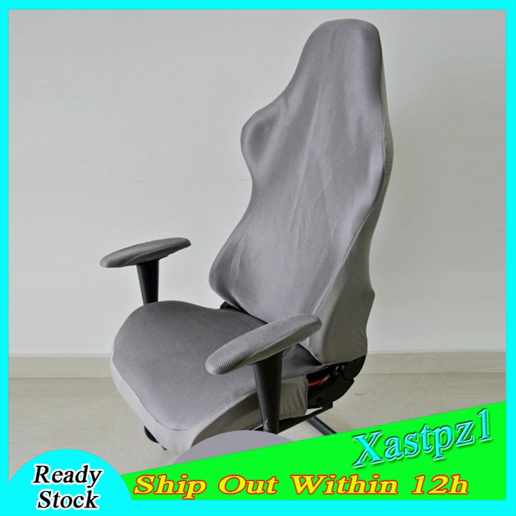 [Ready Stock] Computer Gaming Stretch Swivel Gaming Chair Slipcover Cover 