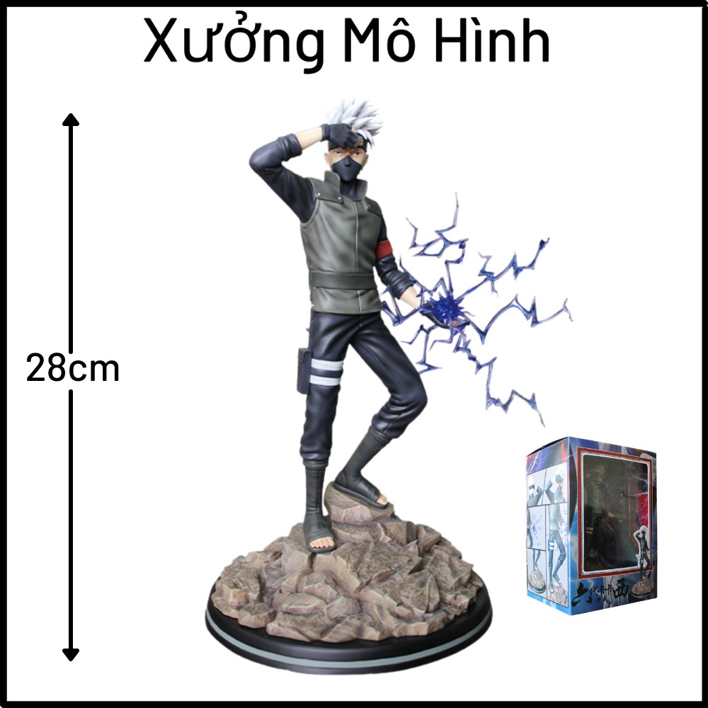 Mô Hình Hatake Kakashi Hokage đệ lục - Cao 28cm