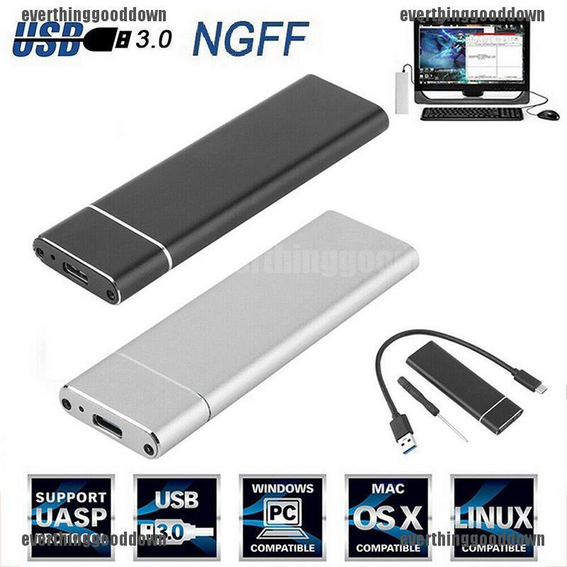 Hộp đựng đĩa cứng ngoài M.2 NGFF SSD USB Type-C USB 3.0 NVME PCIE HDD