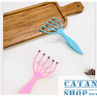 Dụng cụ massage đầu Bi giúp thư giãn xã stress, Cây lăn mát xa da đầu cầm tay siêu tiện dụng- GD473-Massage-DauBi