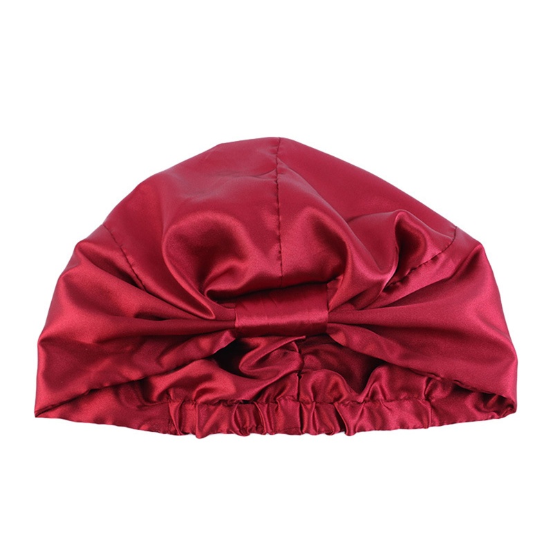 Mũ Turban Vải Satin Co Giãn Phong Cách Dân Tộc