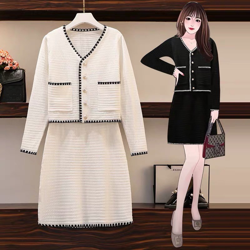 Áo Choàng Len, Áo Cardigan Dệt Kim Cổ Chữ V Lưng Cao Thời Trang Mùa Thu Cho Nữ