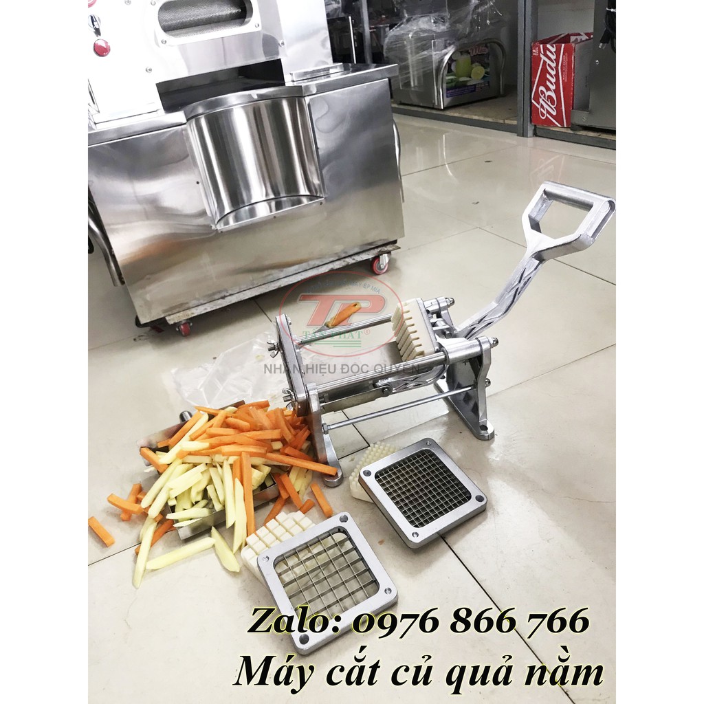 Máy cắt khoai tây sợi vuông