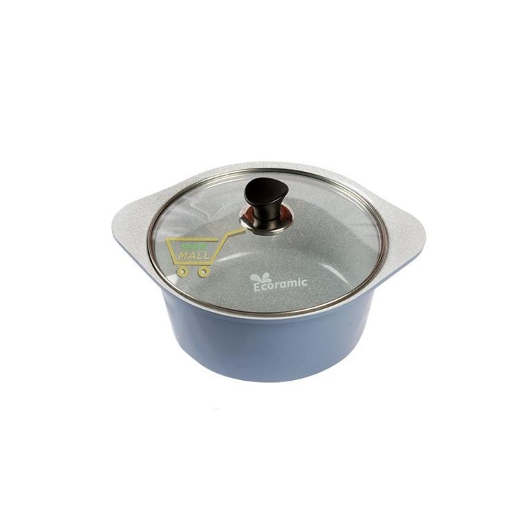 Nồi Ecoramic phủ 5 lớp chống dính ceramic siêu bền size 24cm