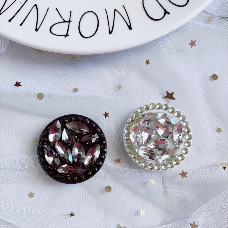 Giá Đỡ Điện Thoại Popsocket Đính Đá Sang Trọng Tiện Lợi