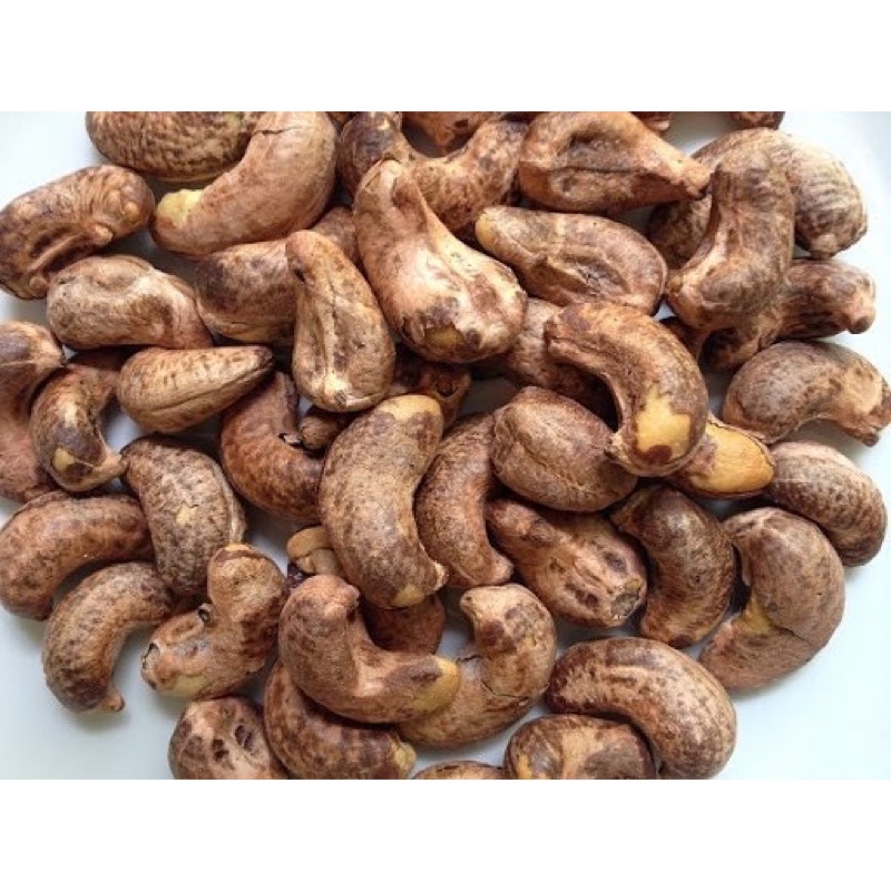 500gr Hạt điều rang muối vỏ lụa Bình Phươc hạt tròn thơm ngon