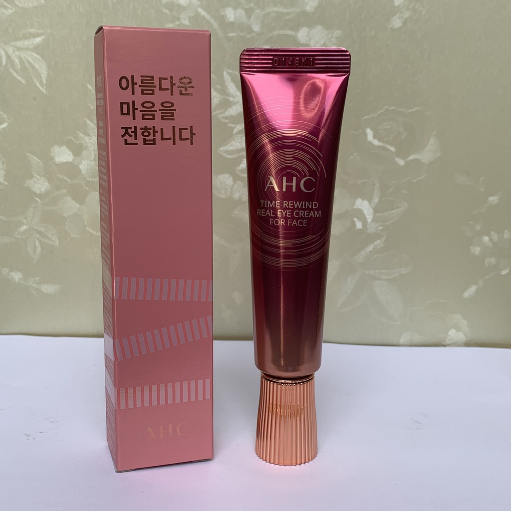 Hàng Auth] Kem mắt AHC Ageless Real Eye Cream For Face 12ml