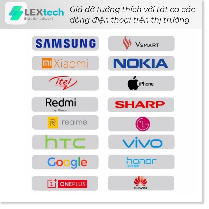 Giá đỡ điện thoại  livestream, quay video tiktok, núm xoay đa năng điều chỉnh mọi góc độ, chân đế nặng