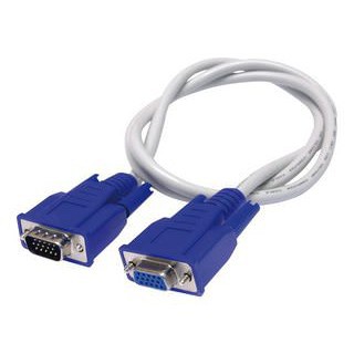 Dây cáp VGA 1,5M màu trắng kết nối máy tính .