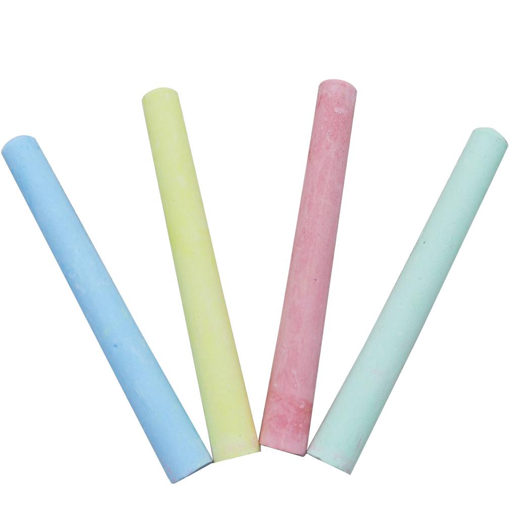 Bộ 50 Phấn Viết Bảng 6 Màu Không Bụi