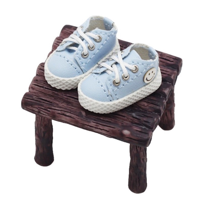 Giày Boot Cho Búp Bê Ob11 1 / 12 Bjd 2.5x1.1cm