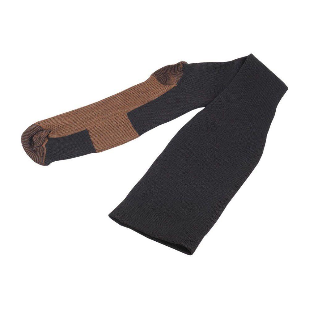 Vớ Nén Nylon Thoáng Khí Thoải Mái Ngăn Ngừa Giãn Tĩnh Mạch Bảo Vệ Mắt Cá Chân Cho Nam
