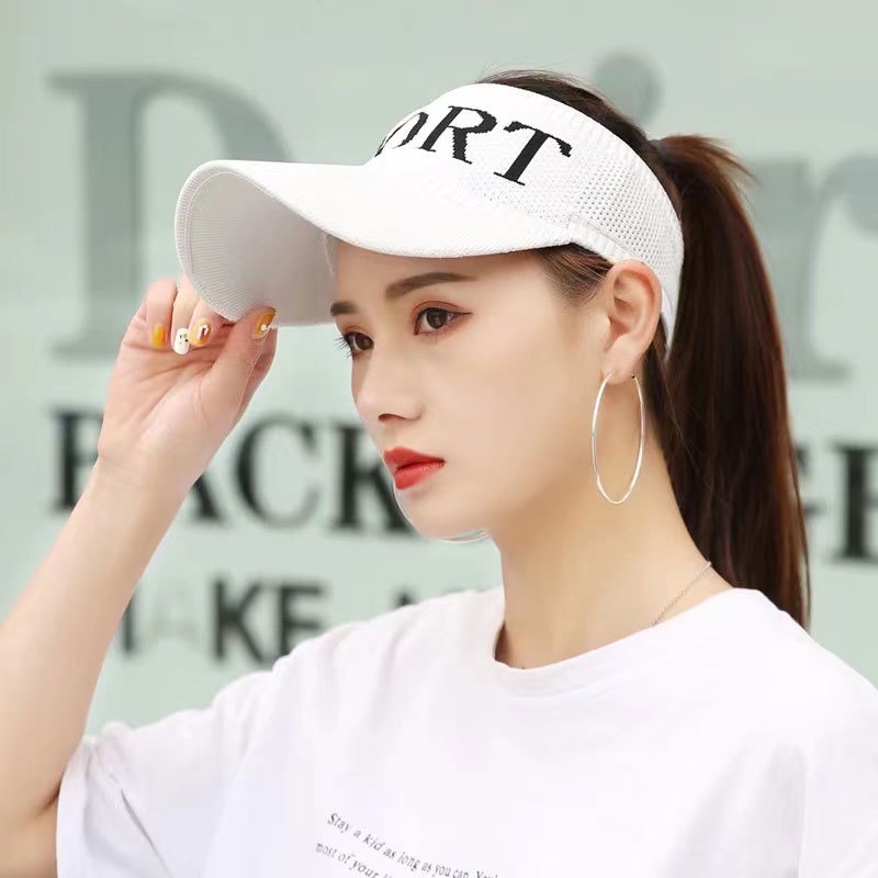 Mũ Vải Nam Nữ Hở Đầu Phong Cách Thể Thao Sport L2149