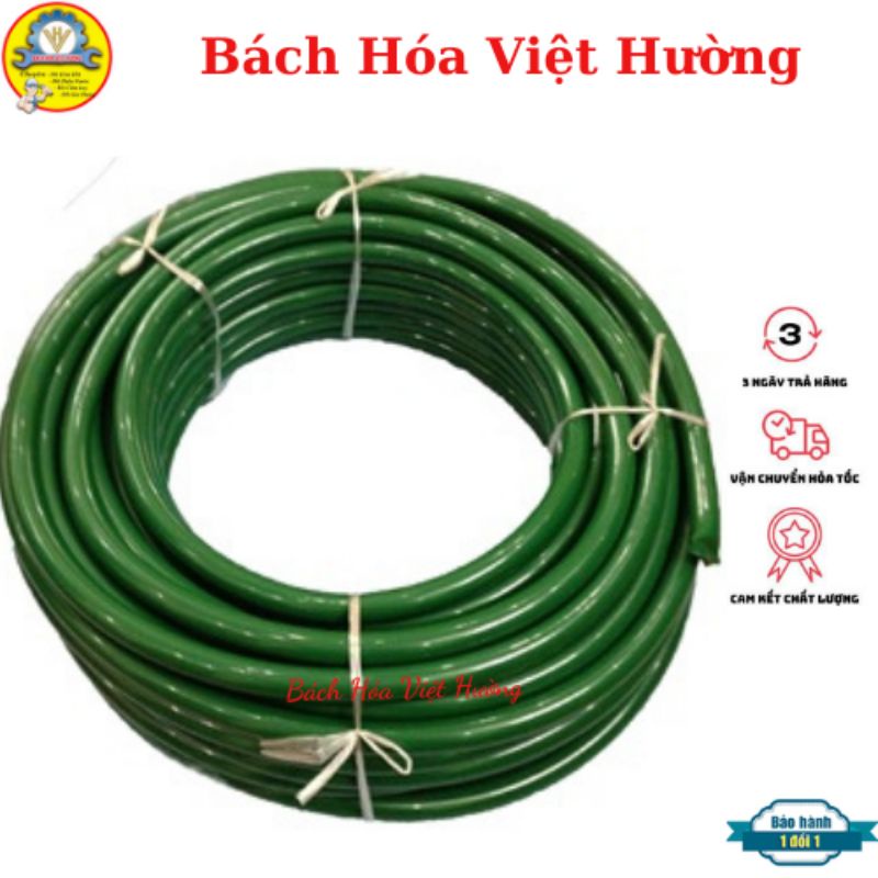 Cuộn 50 dây ống nước mềm đủ kích thước 21mm, 27mm hàng đẹp dày dặn dùng để tưới cây, phục vụ công trình xây dựng