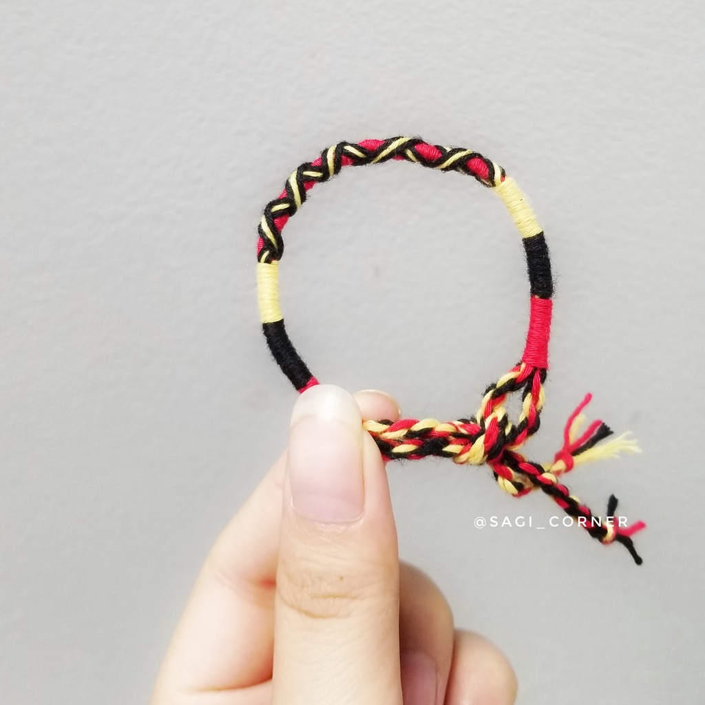 Vòng tay, vòng chân handmade bằng chỉ l Vòng wrap nhiều màu