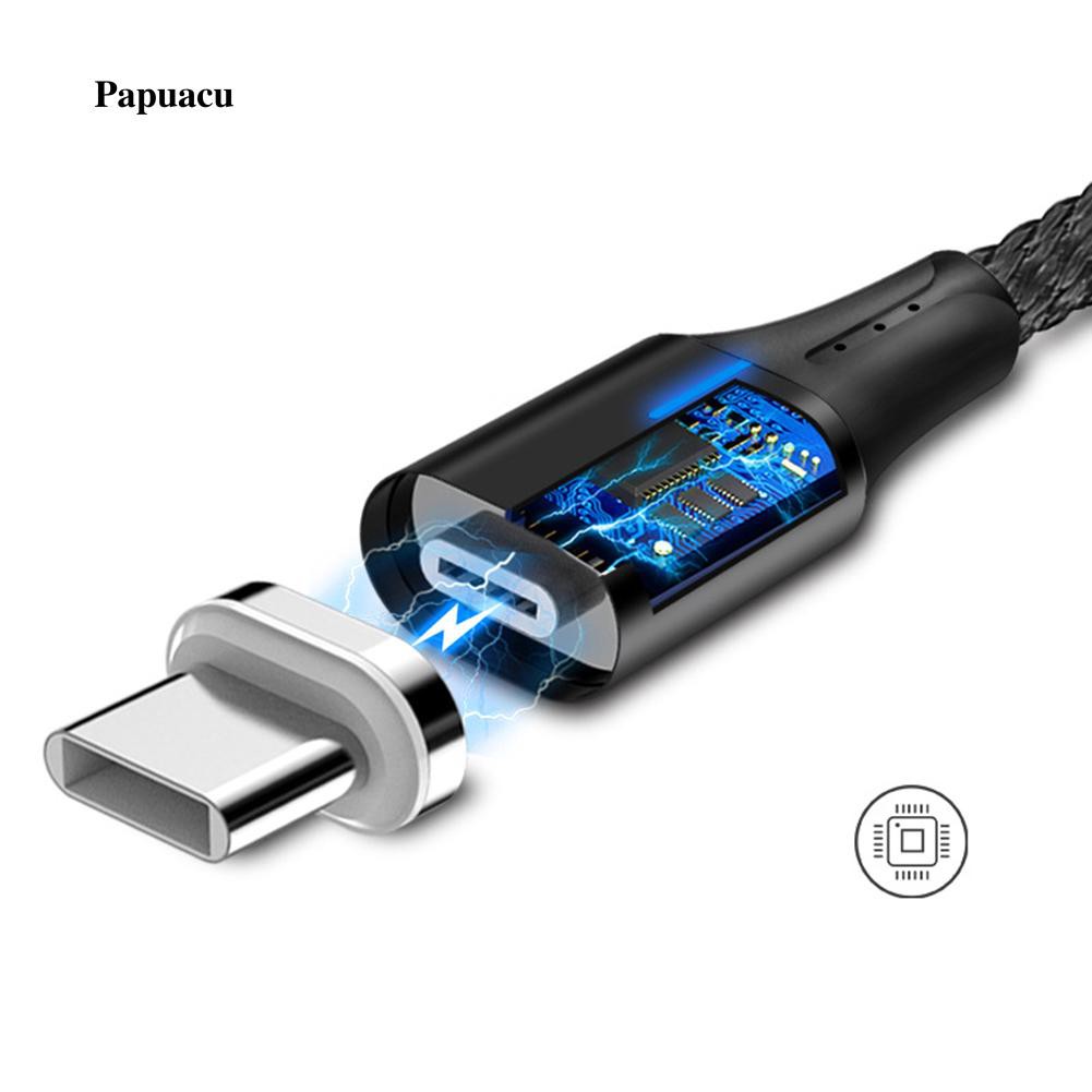 Dây cáp sạc dữ liệu micro USB loại C 5A hỗ trợ sạc nhanh có nam châm