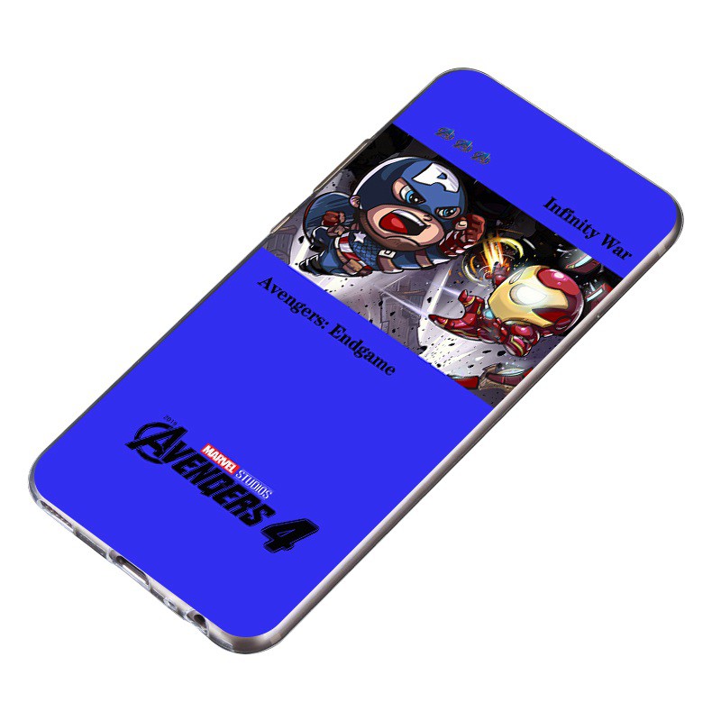 Ốp điện thoại hình Avengers chibi dễ thương cho Asus Zenfone 5 GO ZB500KL ZB501KL 4 Max 2018