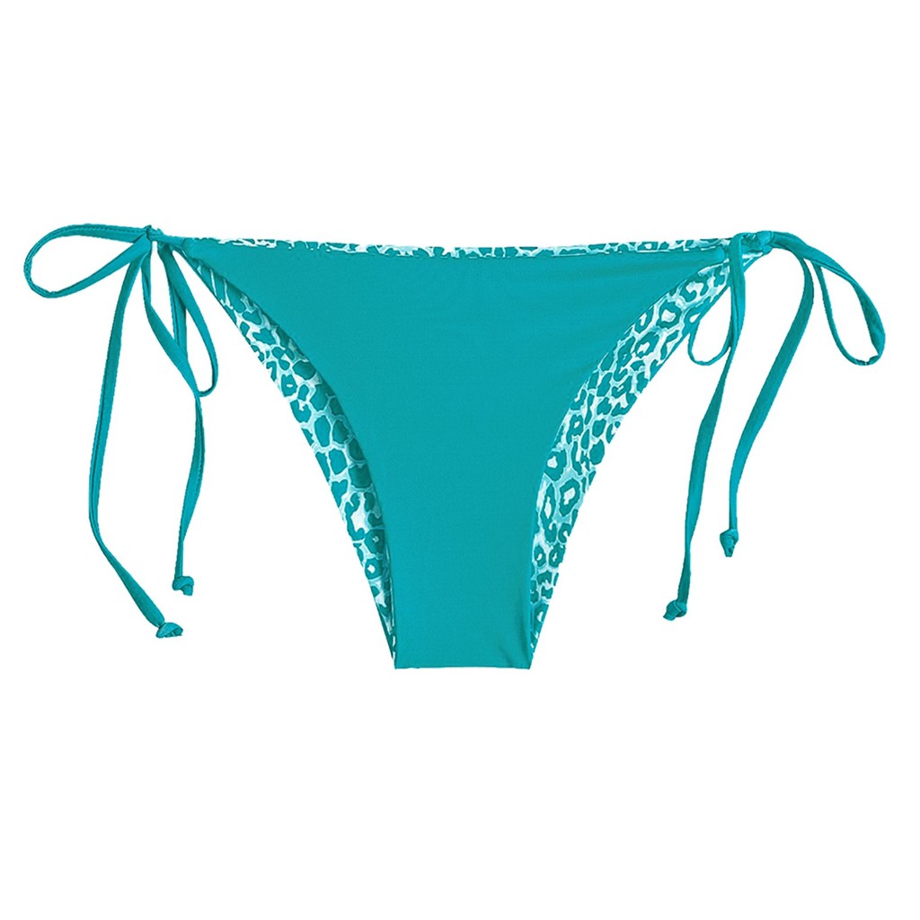 Quần bơi lẻ BOLD BIKINI 2in1 họa tiết da báo xanh mặc được cả hai mặt | BigBuy360 - bigbuy360.vn