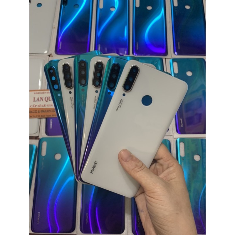Nắp lưng Huawei P30 lite liền kính cam