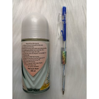 Combo 2 chai lăn khử mùi E100 Deodorant 50ml