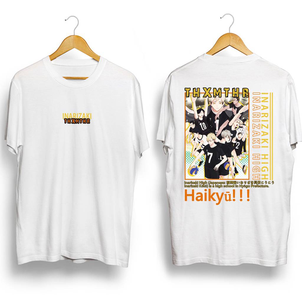 Áo Thun Thể Thao Tay Ngắn Dáng Rộng In Hình Anime Haikyuu Cá Tính Hợp Thời Trang Cho Nam Và Nữ