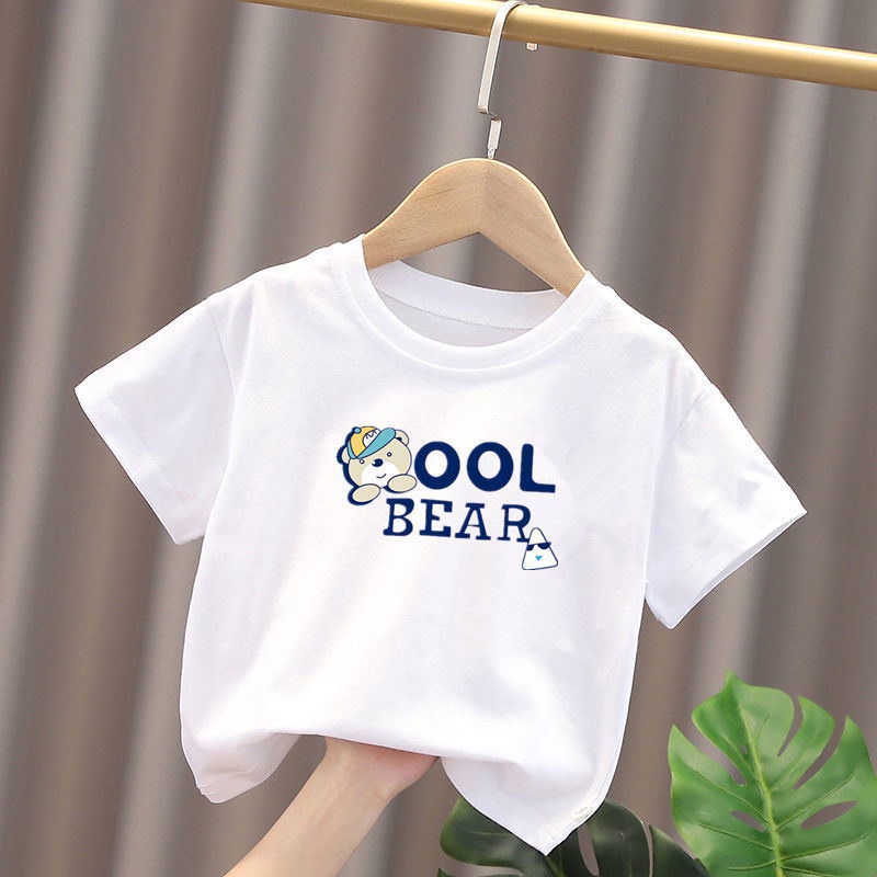 Áo Thun Cotton Tay Ngắn Phong Cách Mới 2022 Cho Bé Gái