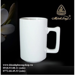 Ca bia sứ minh long 0.52l - ca bia gốm sứ minh long 0.5l