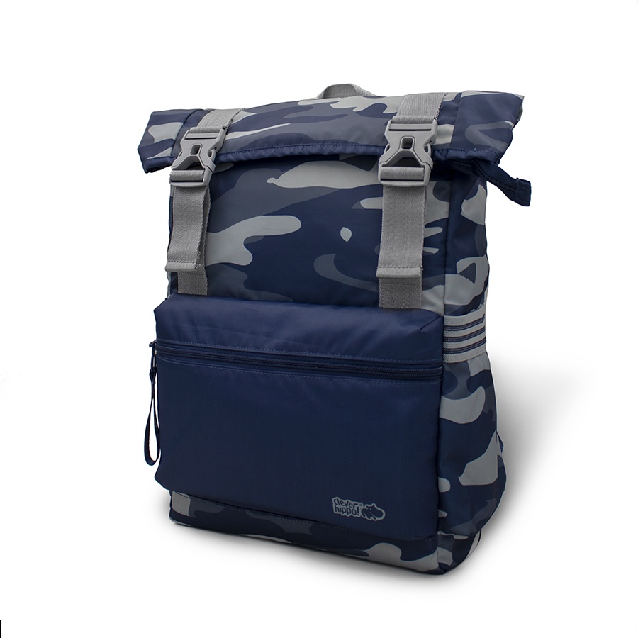 Ba Lô CLEVERHIPPO Kool Urban Roller Camo Xanh BKU5204/CAMO