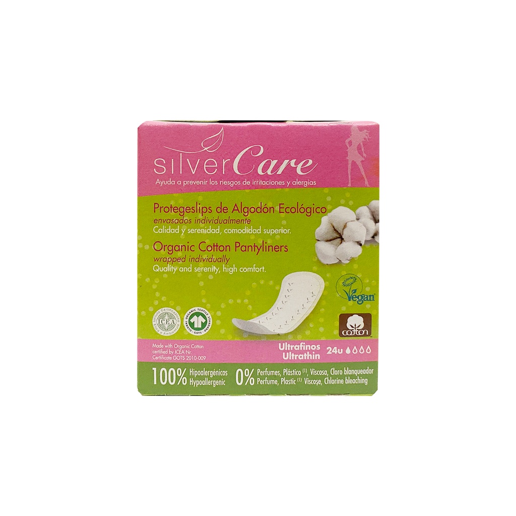 Băng vệ sinh hữu cơ hàng ngày Silvercare Organic Cotton Pantyliners