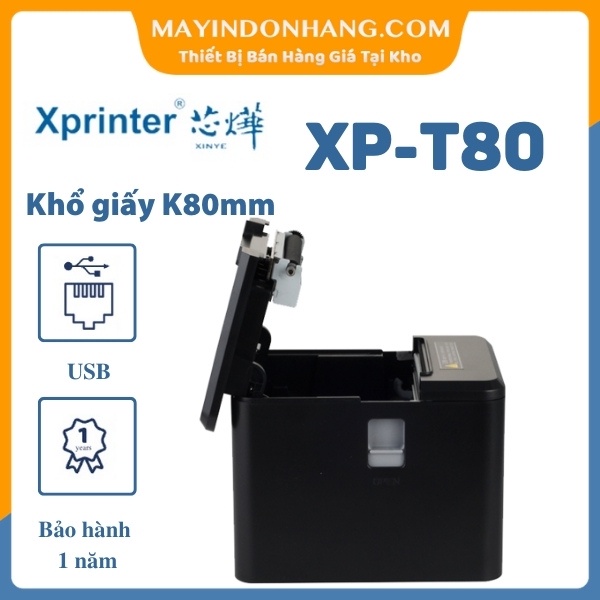 Máy in hoá đơn Xprinter XP T80L