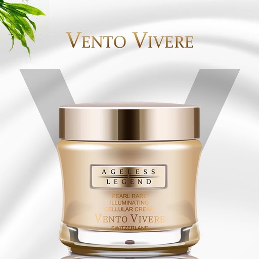 Kem dưỡng trắng da Vento Vivere Pearl Rare Illuminating Cellular Cream Thụy Sĩ