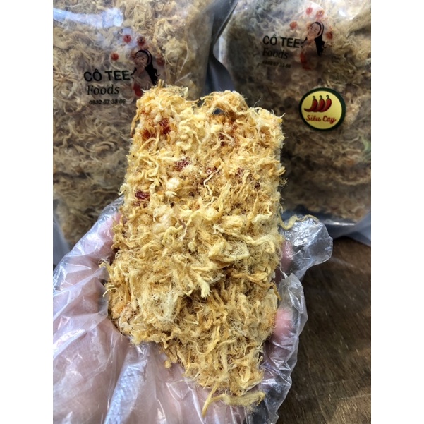 Cơm cháy siêu chà bông Cô Tee - Gói 250g