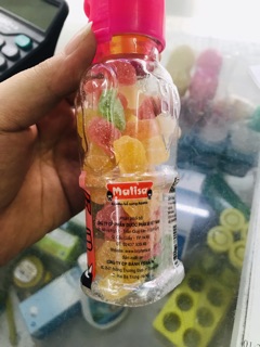 Kẹo dẻo Malisa chai lớn 80g