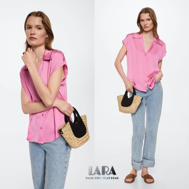 Áo satin lụa M.N.G Dư Xịn
